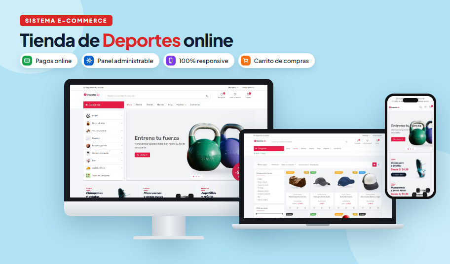 Tienda Virtual de Artículos Deportivos